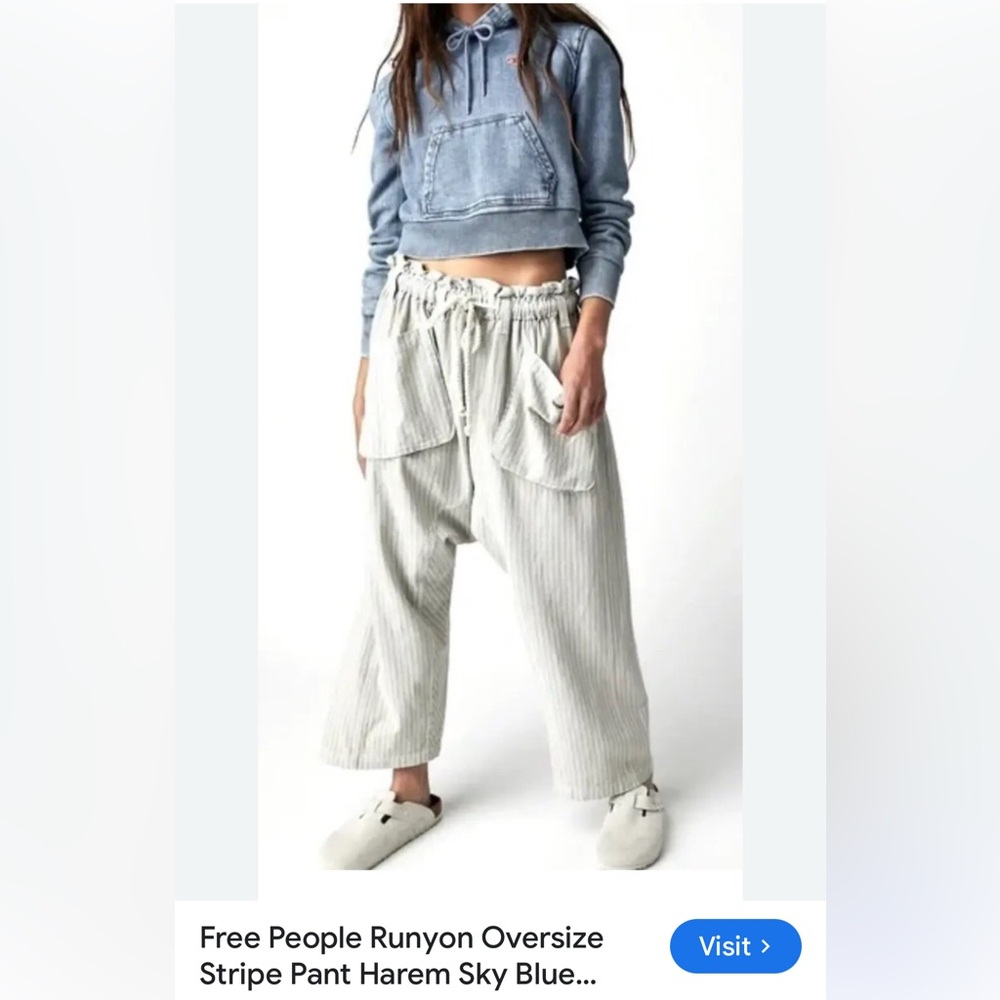 FREE PEOPLE RUNYON HAREM PANTS